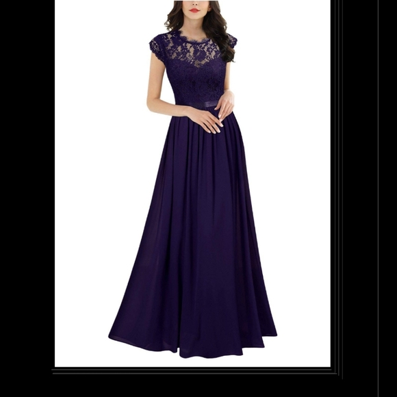 Miusol Dresses & Skirts - NWT Miusol Purple Evening Gown